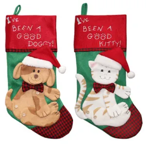 19" Felt Pet Stockings | Pack Of 12