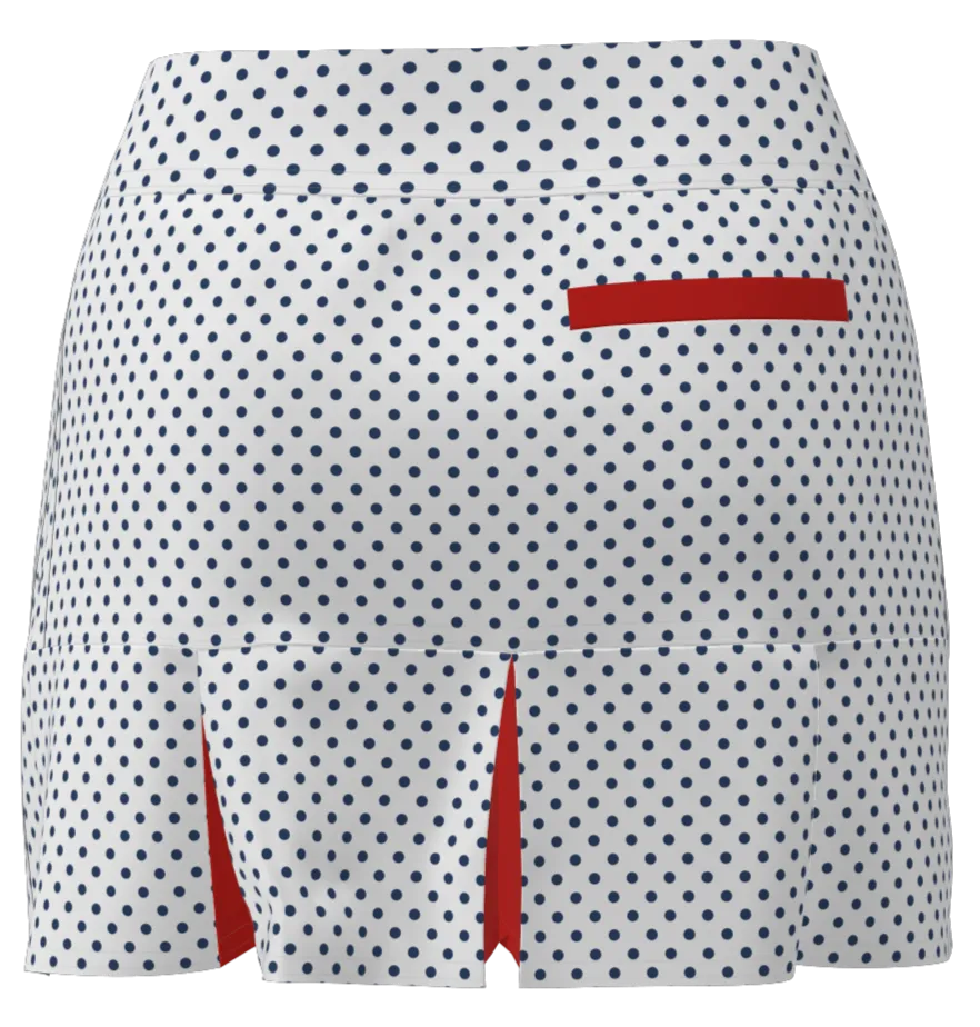 AB SPORT Women's Polka Dot Print Golf Skort  BSKG05-WNPD