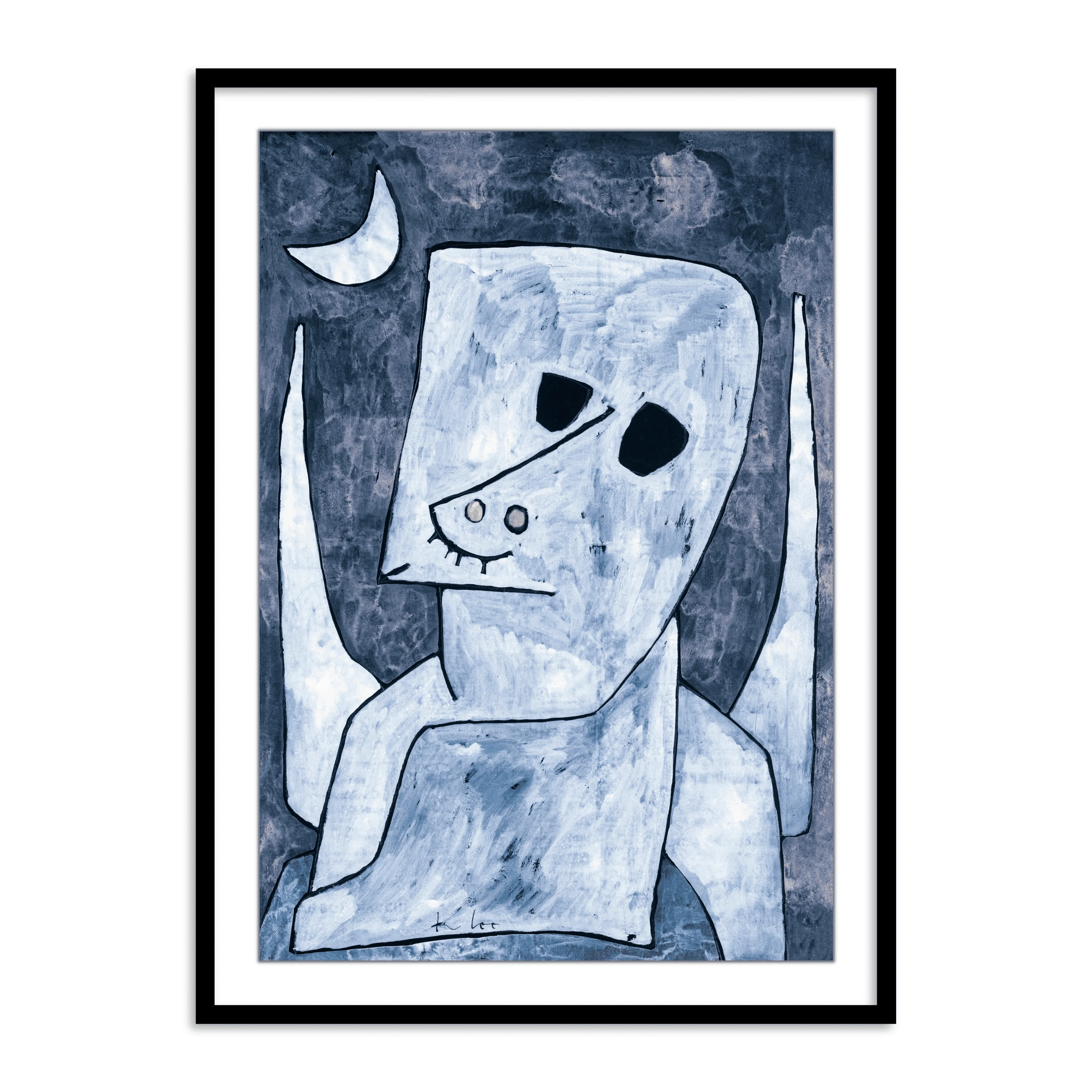 Abstract Wall Art Frame by Paul Klee for Living Room & Bedroom