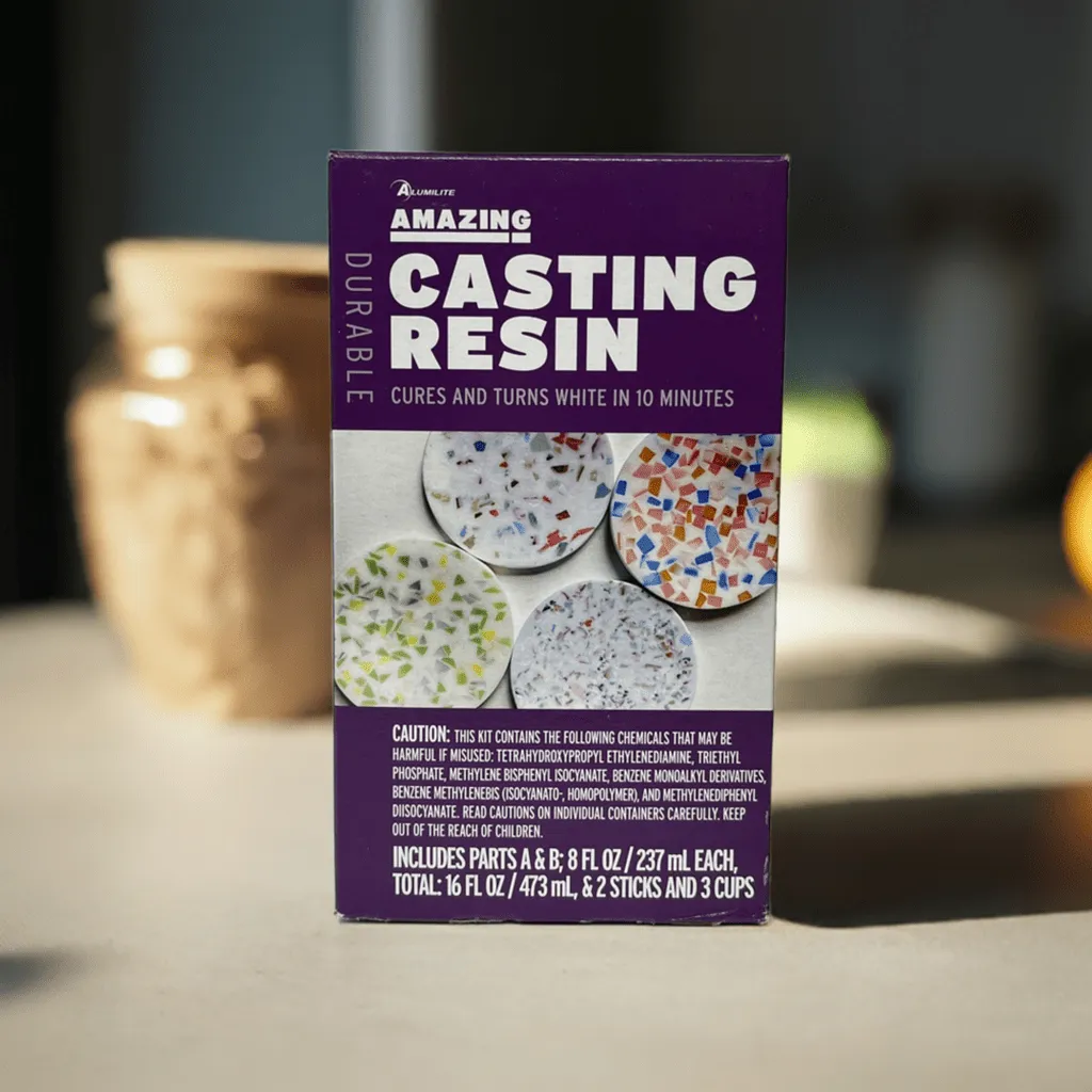 Alumilite White Amazing Casting Resin Kit - Perfect for Intricate Details, 16oz