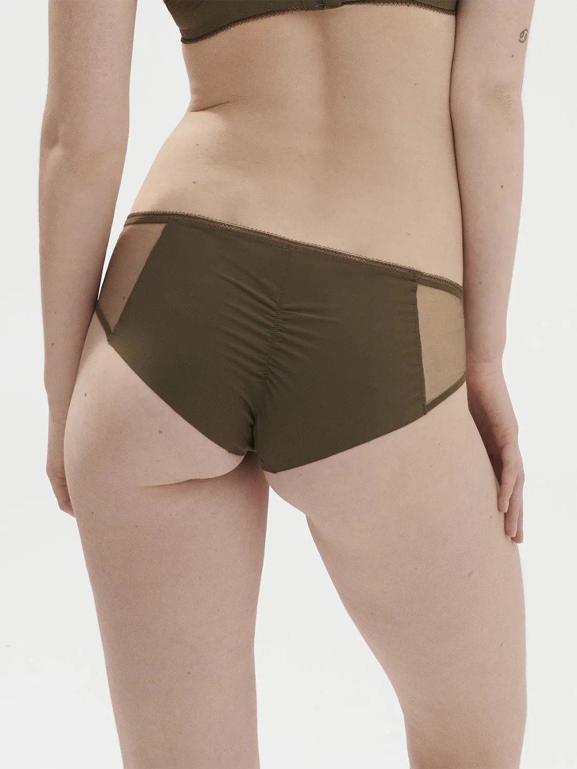 Amazone Boyshort - Nomad Green