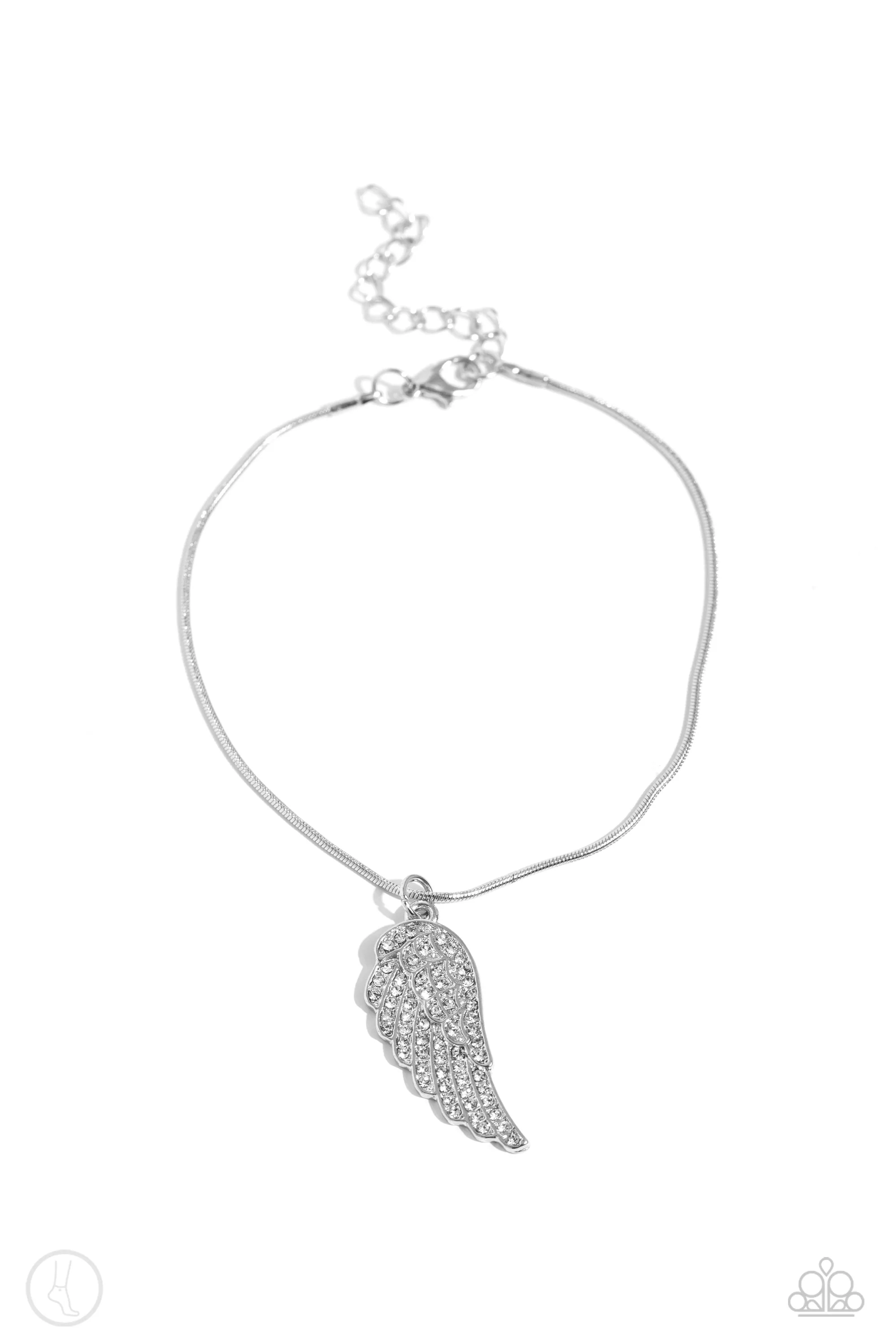 Angelic Accent - White Paparazzi Accessories