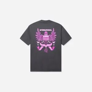 ANTI SOCIAL SOCIAL CLUB OVERANXIOUS TEE CHARCOAL