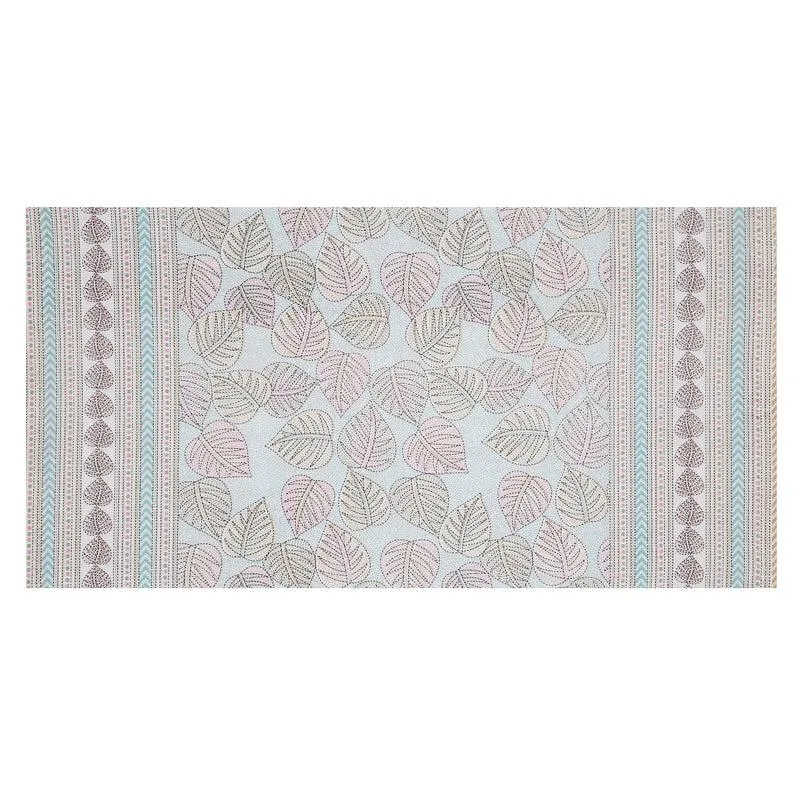 Anvisha Diwan Set (Blue & Pink) - Six Piece Set