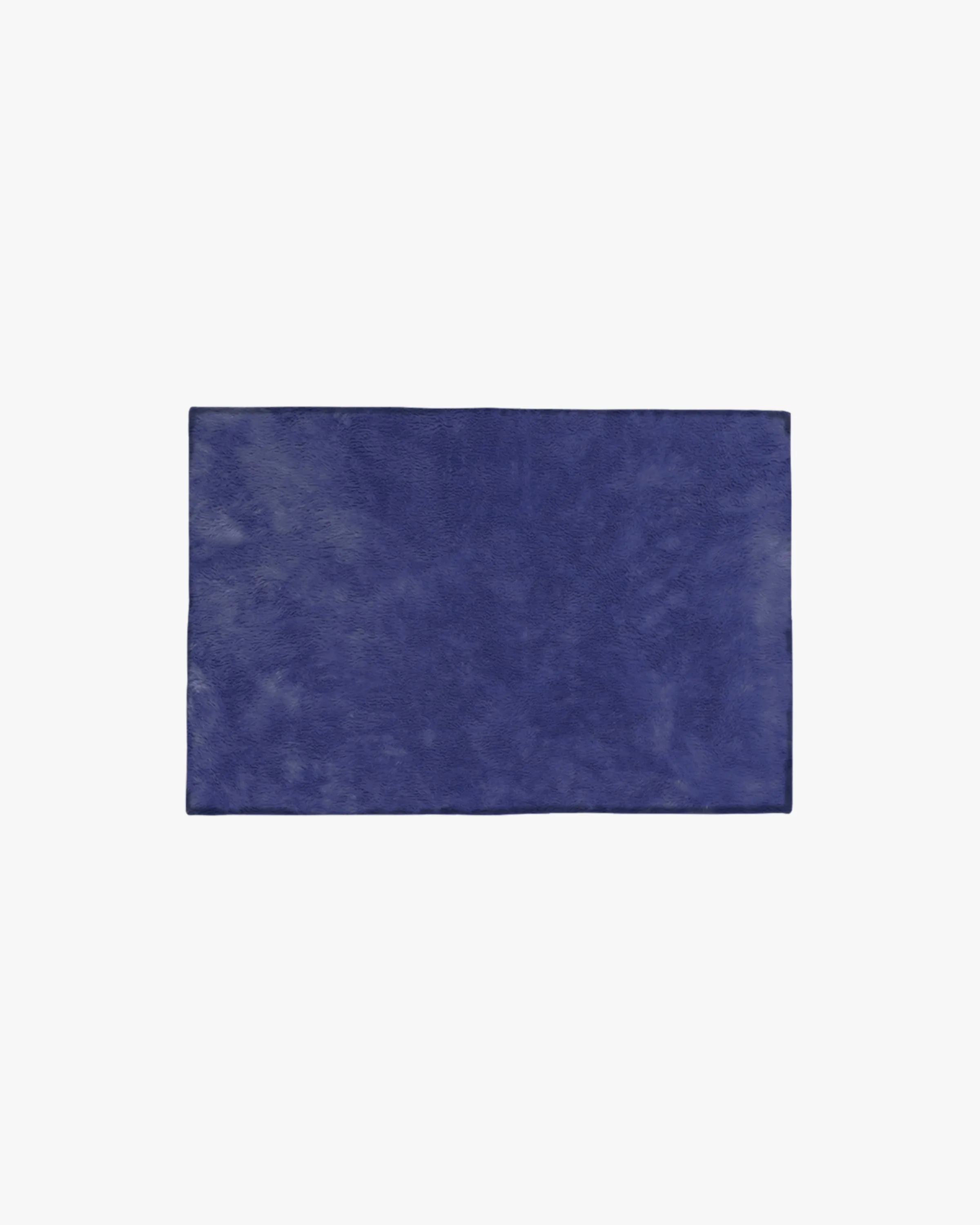 Azure Blue Plush Rug
