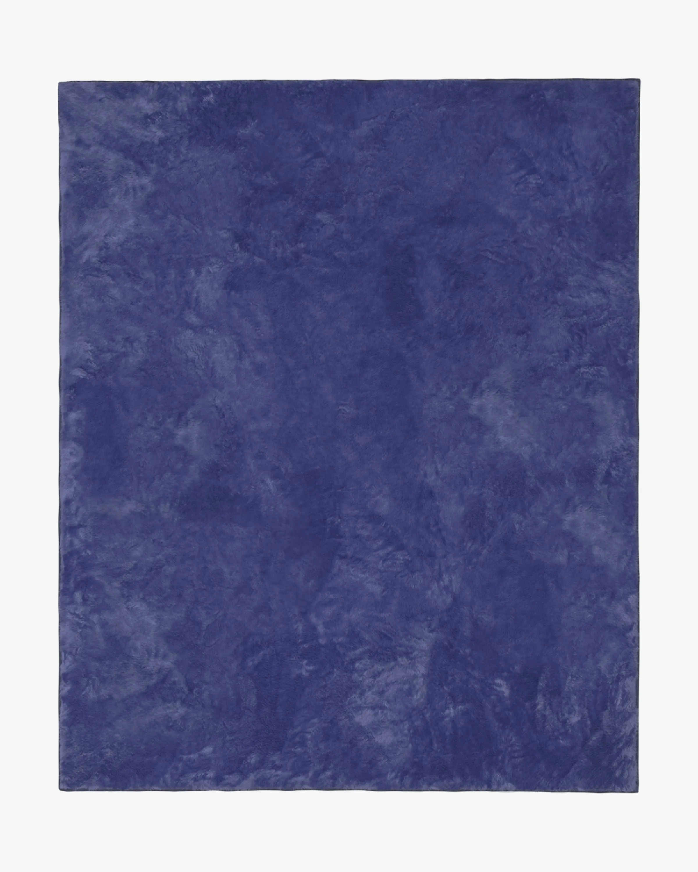 Azure Blue Plush Rug