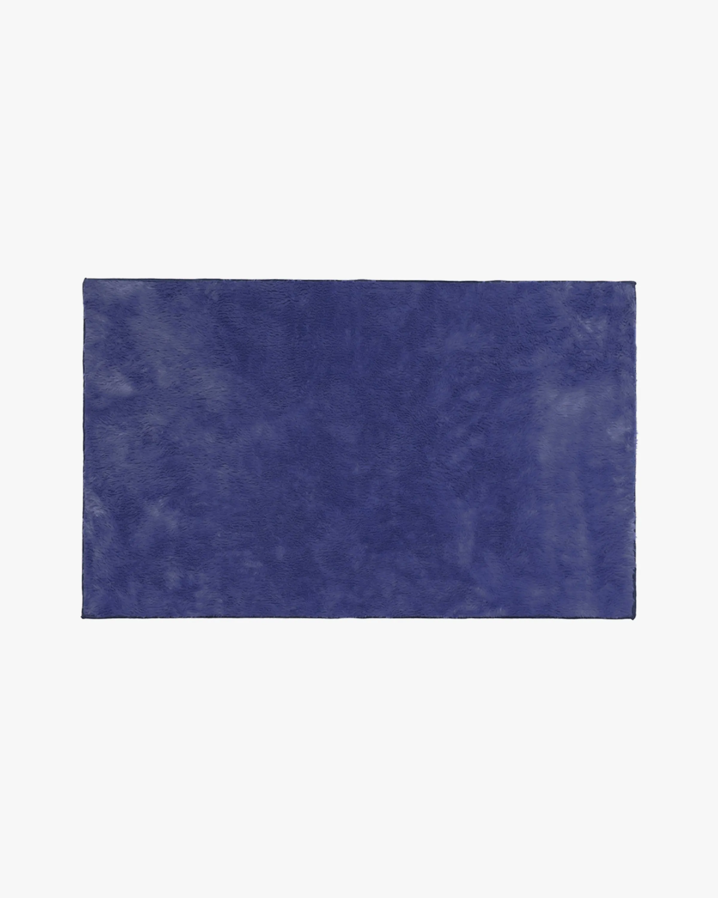 Azure Blue Plush Rug
