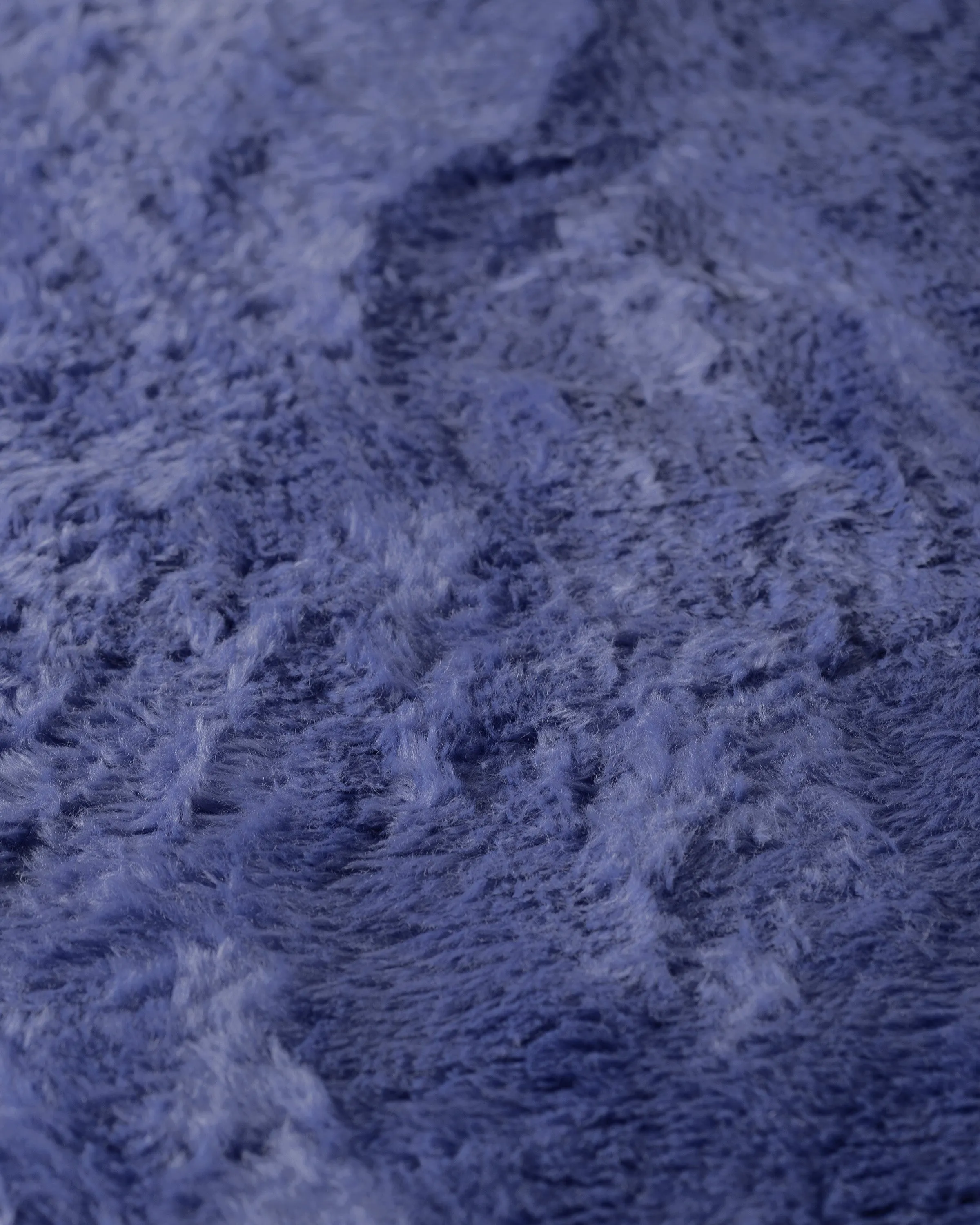 Azure Blue Plush Rug