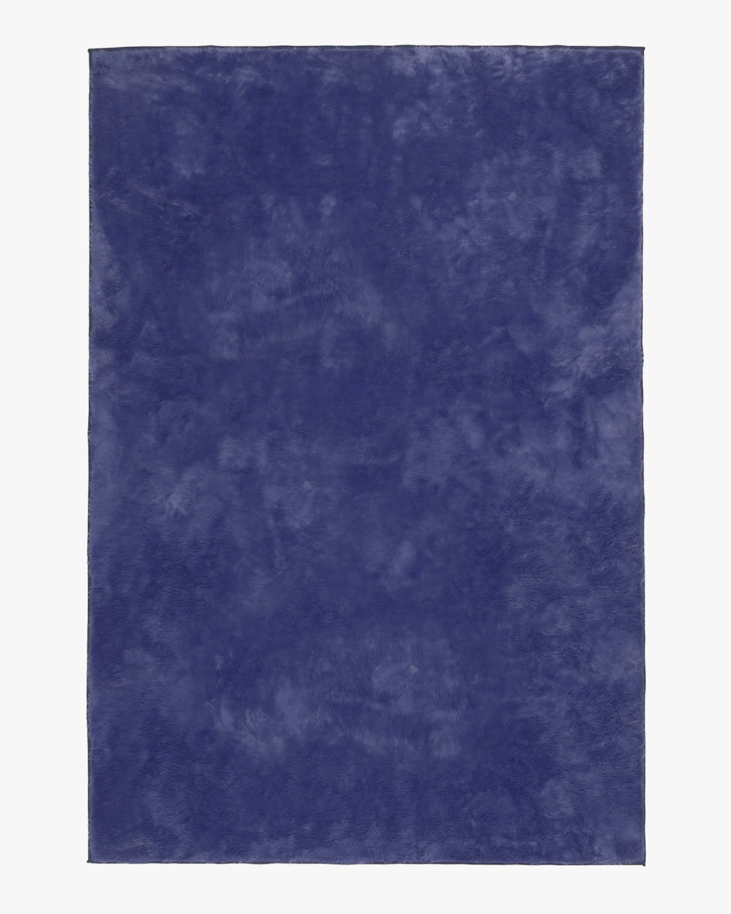 Azure Blue Plush Rug