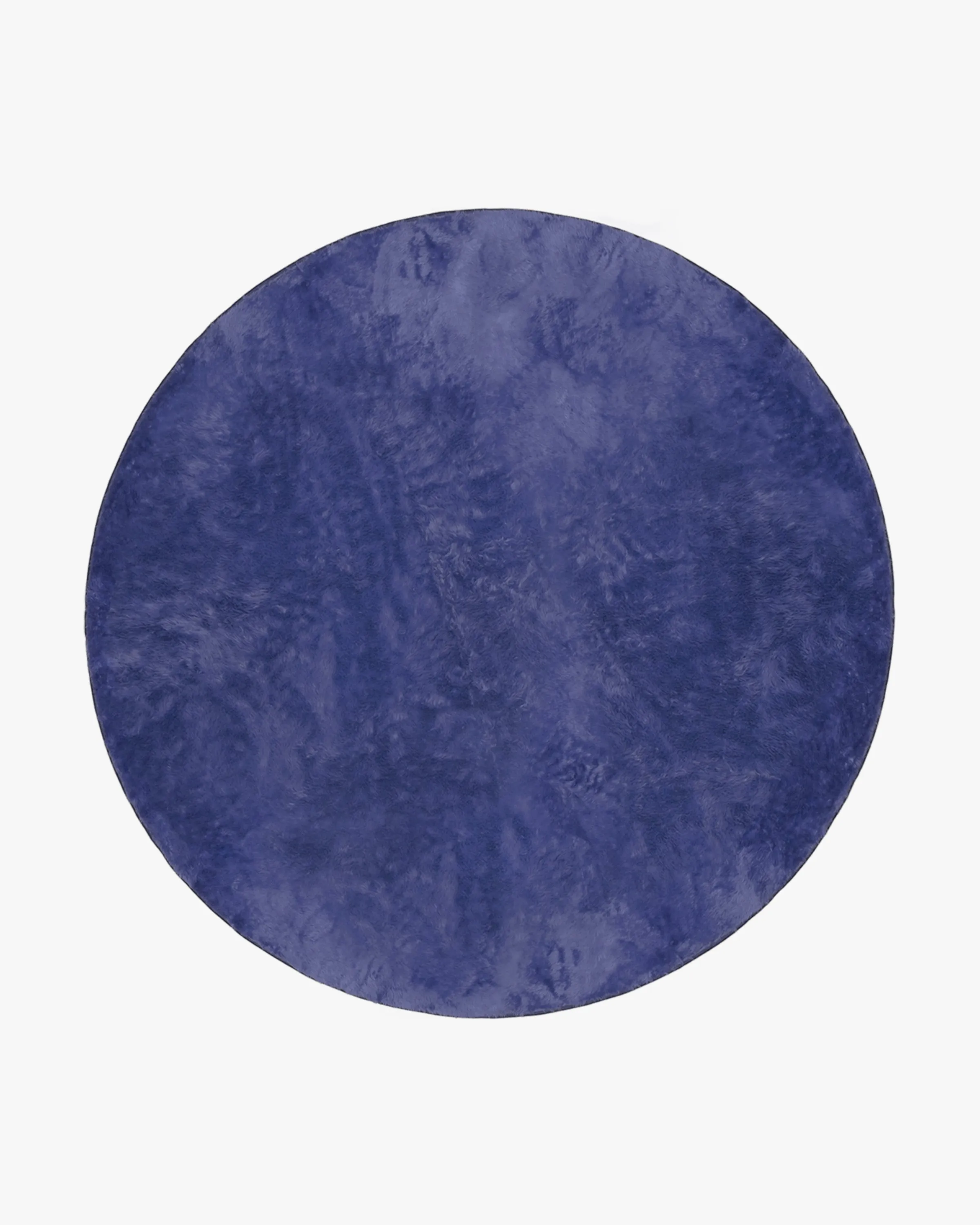 Azure Blue Plush Rug