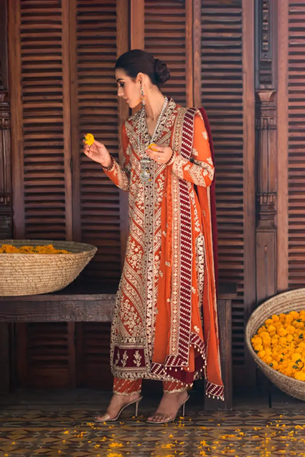 Azure | Embroidered Formals | Grandeur Glam