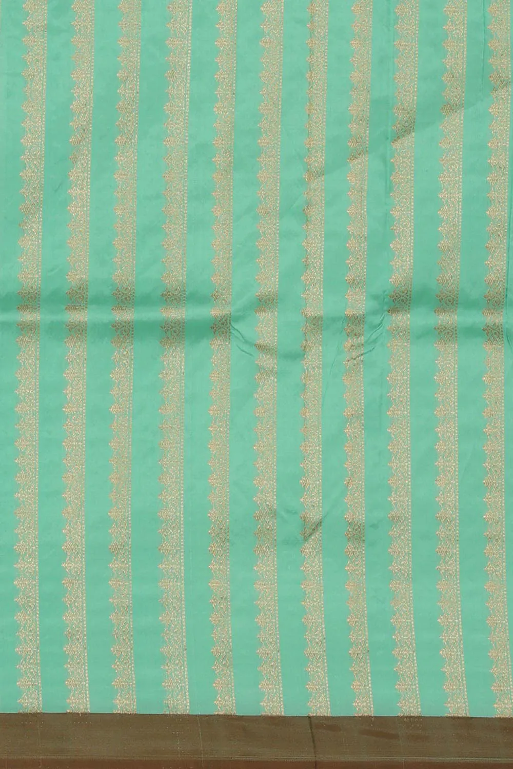 Banarasi Khatan Mint Green Saree