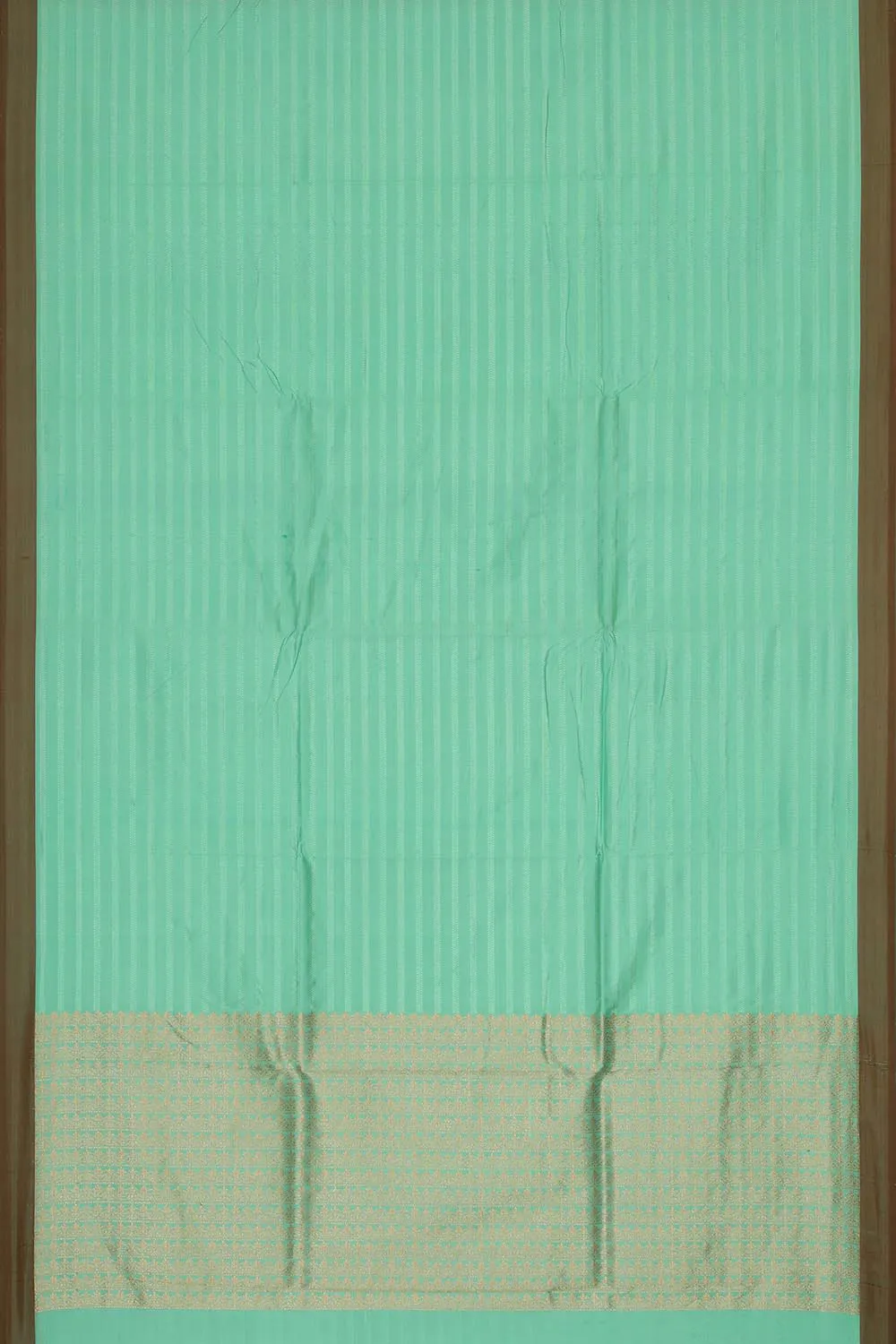 Banarasi Khatan Mint Green Saree