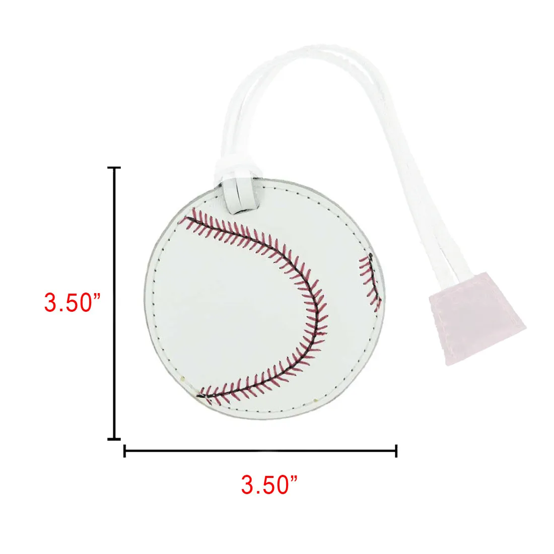 Baseball Luggage Tag
