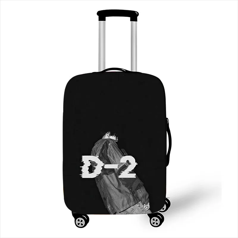 BTS Agust D Print Luggage Trolley Cover