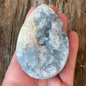 Celestite/Celestine Cluster Egg