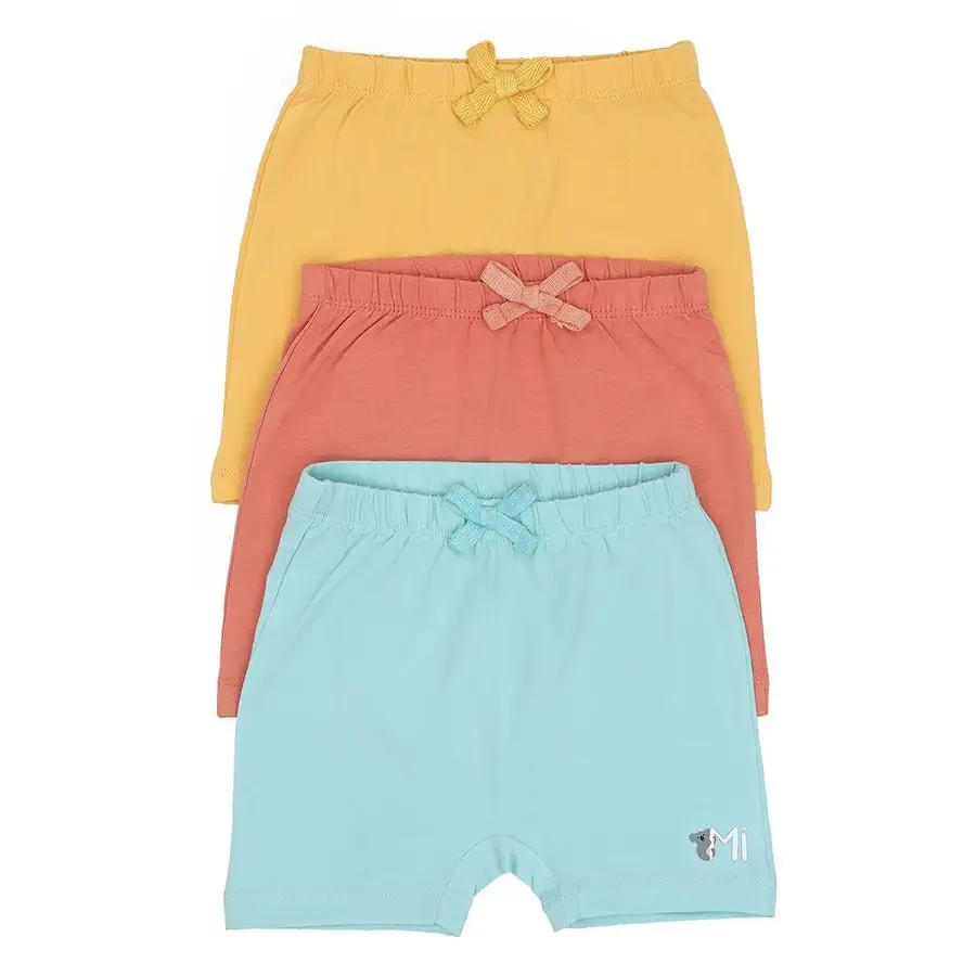 Cuddle Unisex Sky Spandex-Single Jersey Shorts