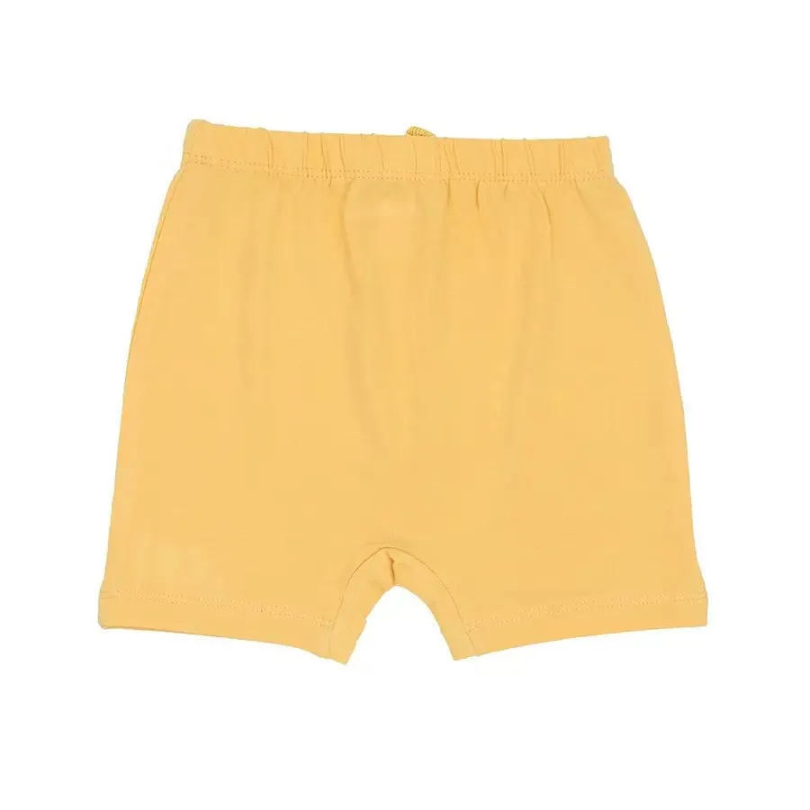 Cuddle Unisex Sky Spandex-Single Jersey Shorts