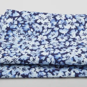 Flora Bella - Flower Fancy Navy 2 Yard Cut