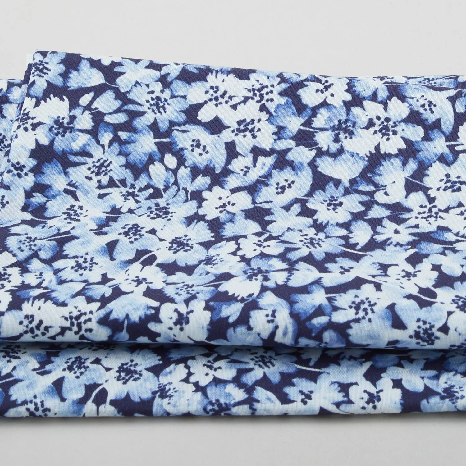 Flora Bella - Flower Fancy Navy 2 Yard Cut