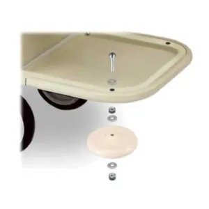 Forbes Industries 1603-GY 4.5" Revolving Corner Bumper Field Fit kit with Hardware, gray