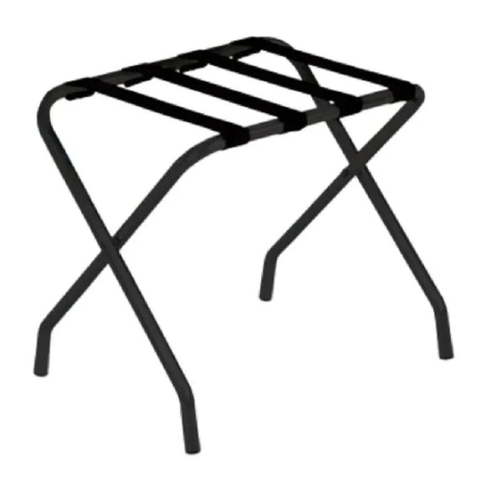 Forbes Industries 801-EN 24" Luggage Rack, Textured Black (Powder-epoxy) Without Back Bar