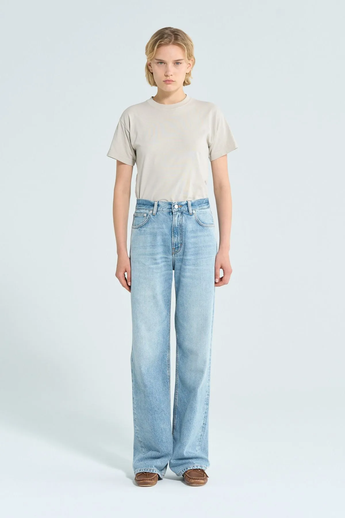Haikure Korea Jean - Blue Aqua