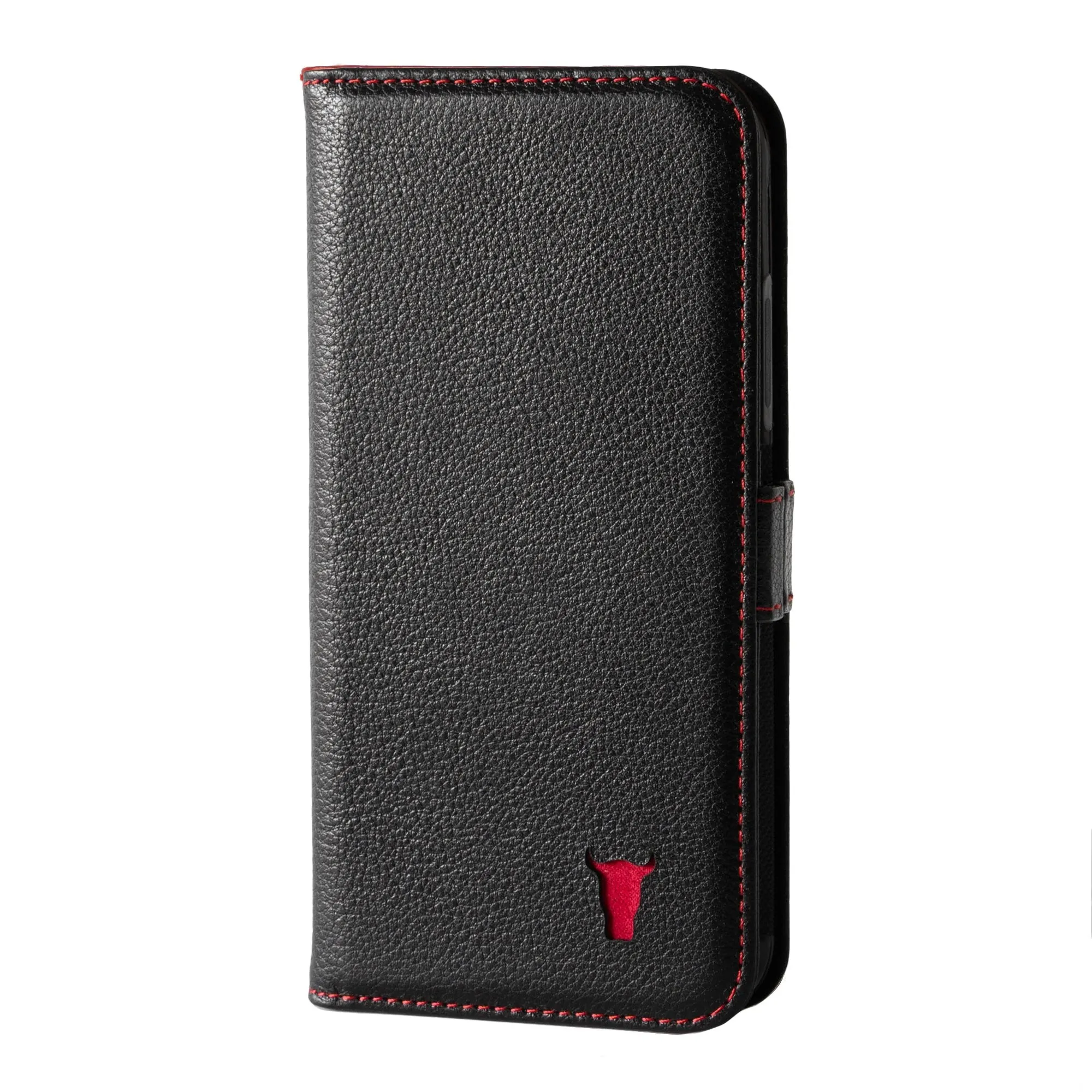 iPhone X / iPhone XS Leather Case (with Stand function)