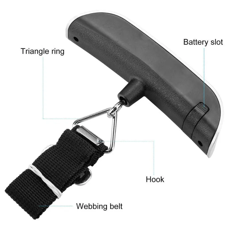 LCD Display Digital Luggage Scale