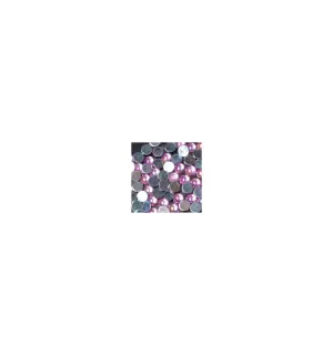 Magnetic Rhinestone L/Pink Ice Large 100 pcs