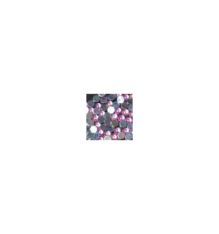 Magnetic Rhinestone L/Pink Ice Large 100 pcs