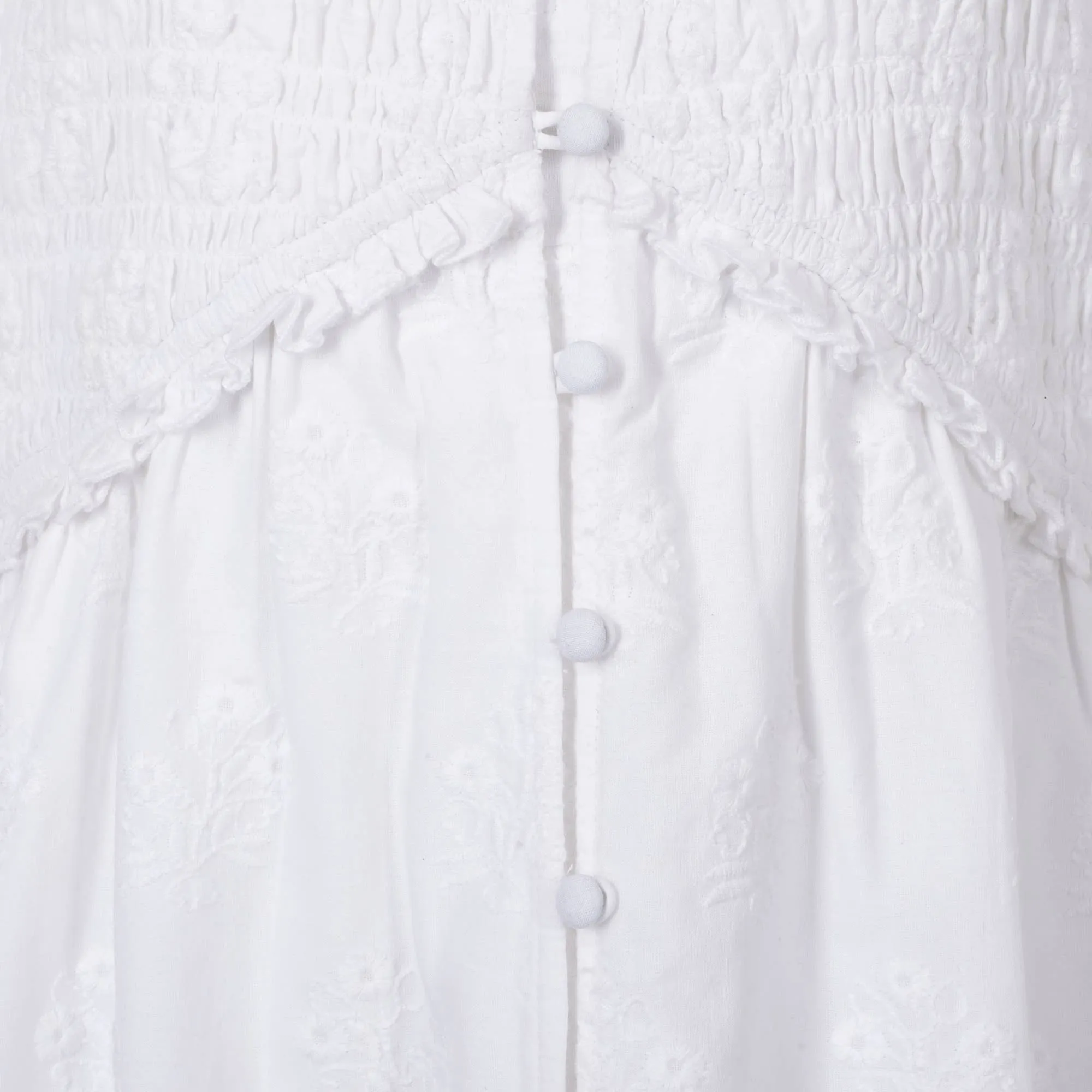 Magnolia Embroidered Dress