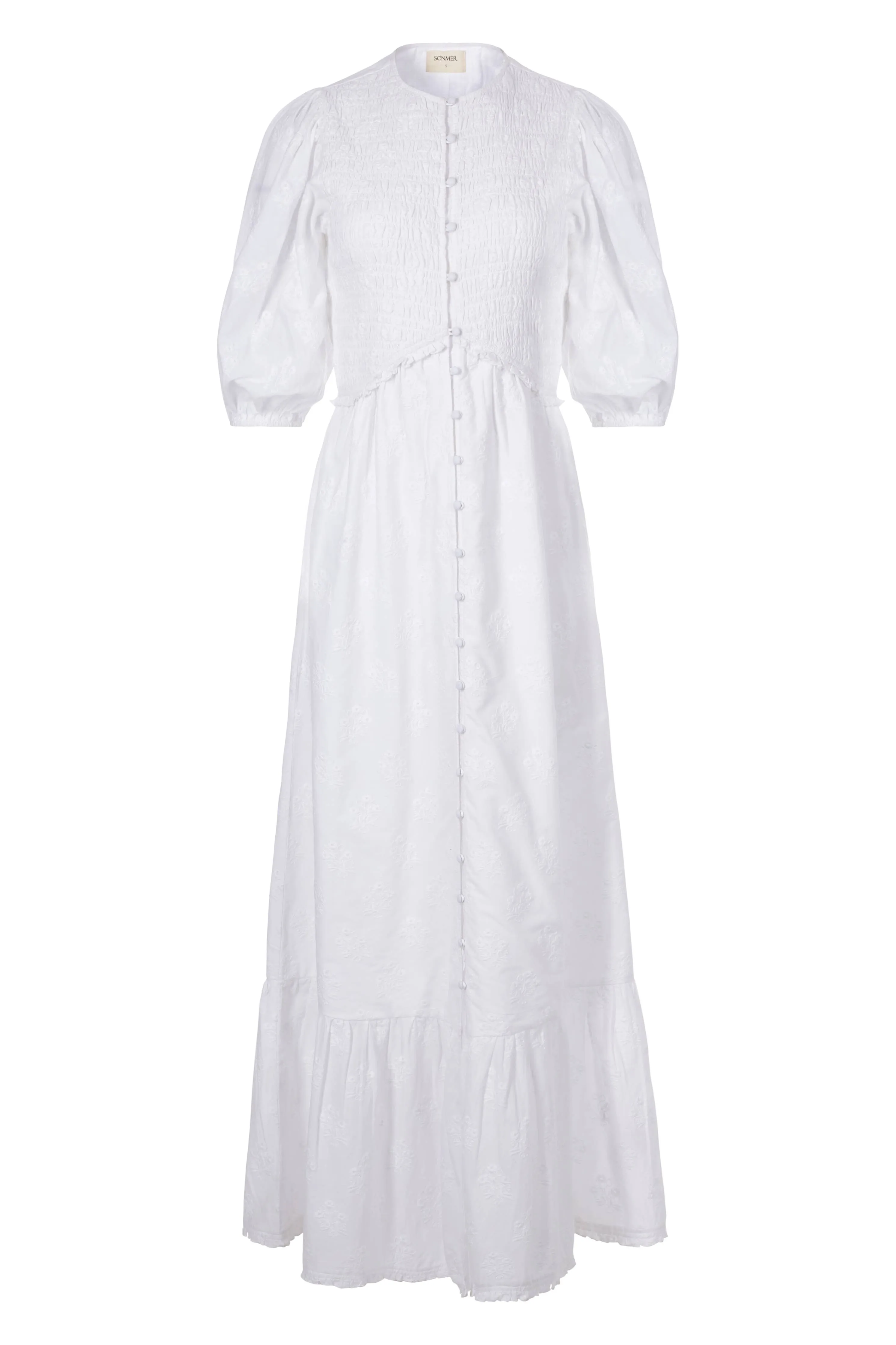 Magnolia Embroidered Dress