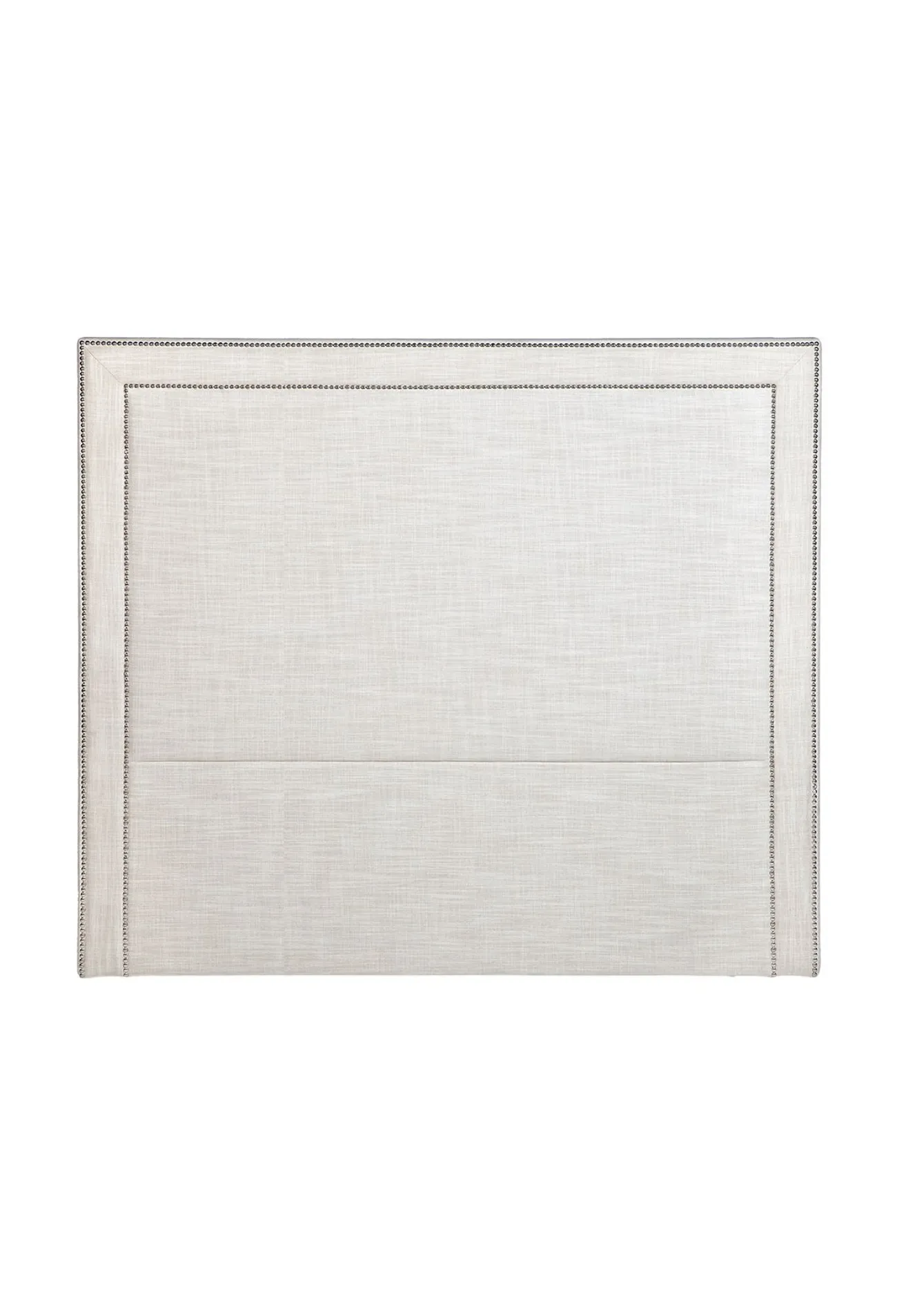 Melody Linen Bedhead - Natural White