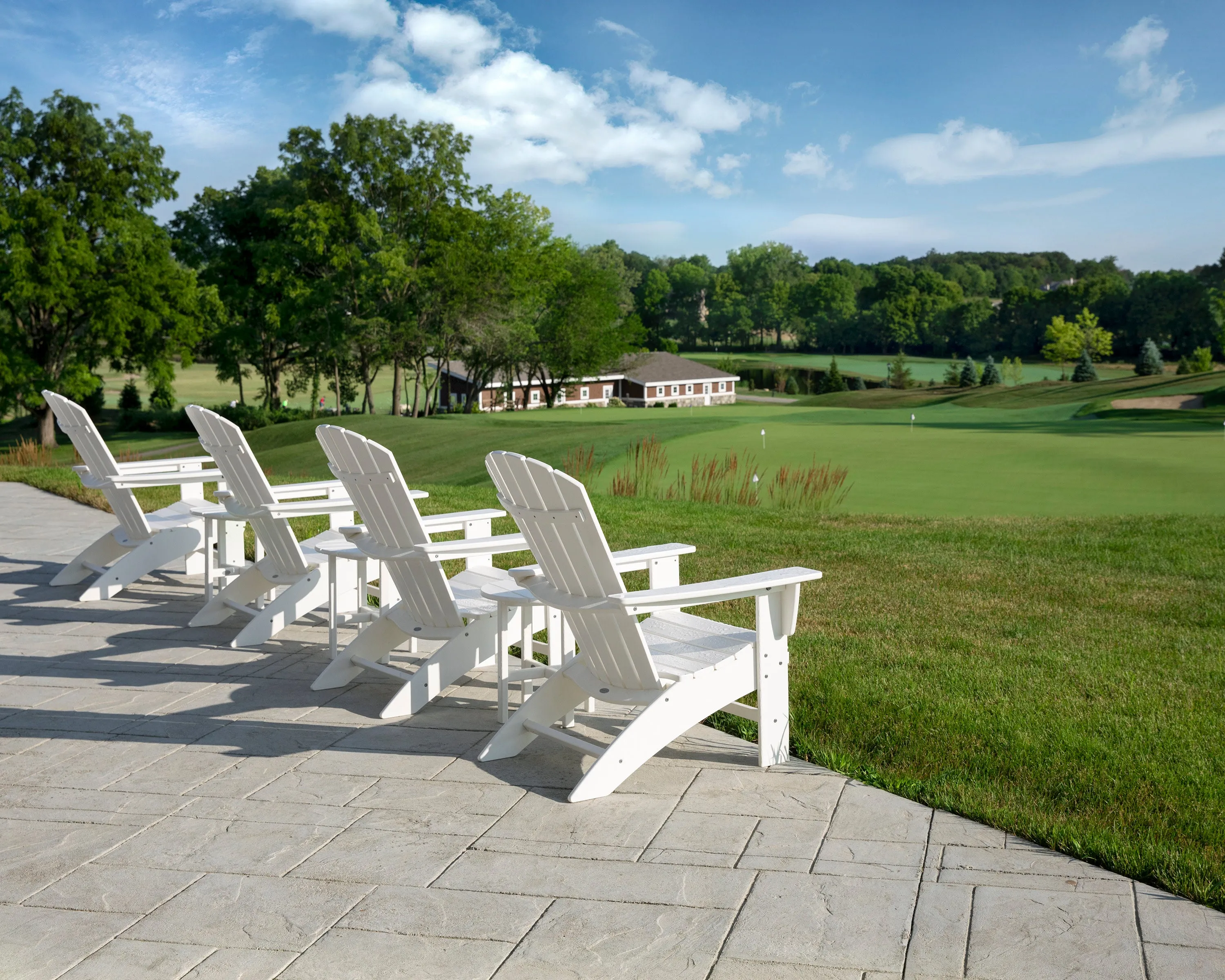 Nautical Curveback Adirondack Chair