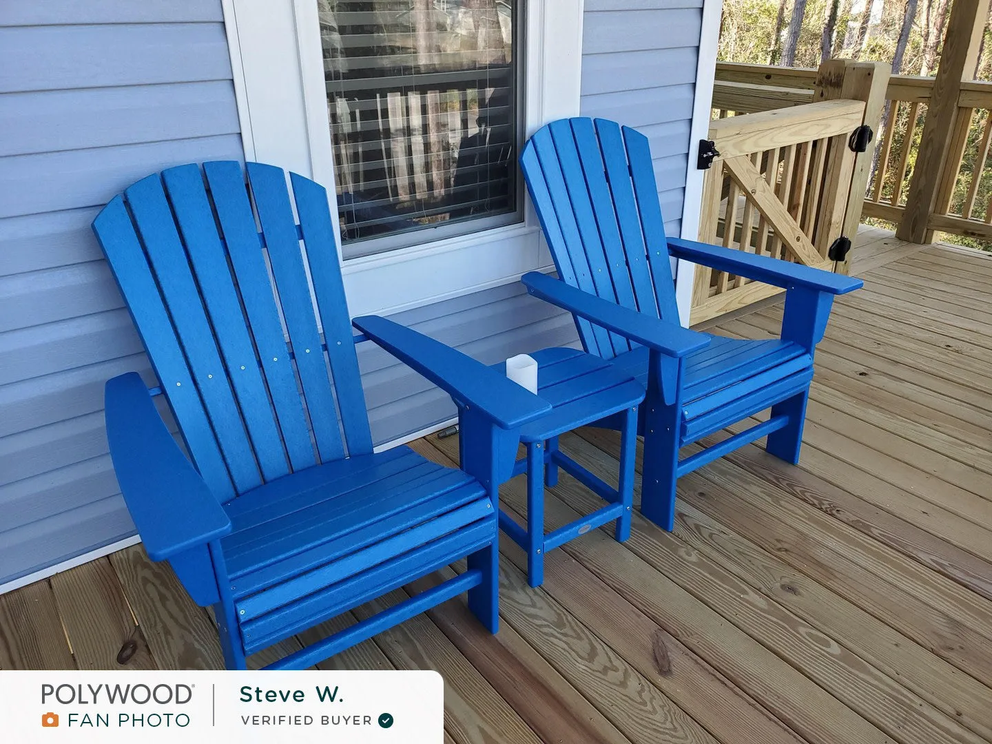 Nautical Curveback Adirondack Chair