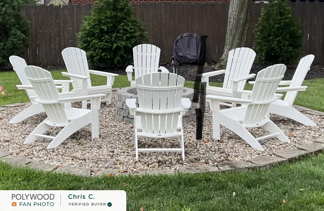 Nautical Curveback Adirondack Chair