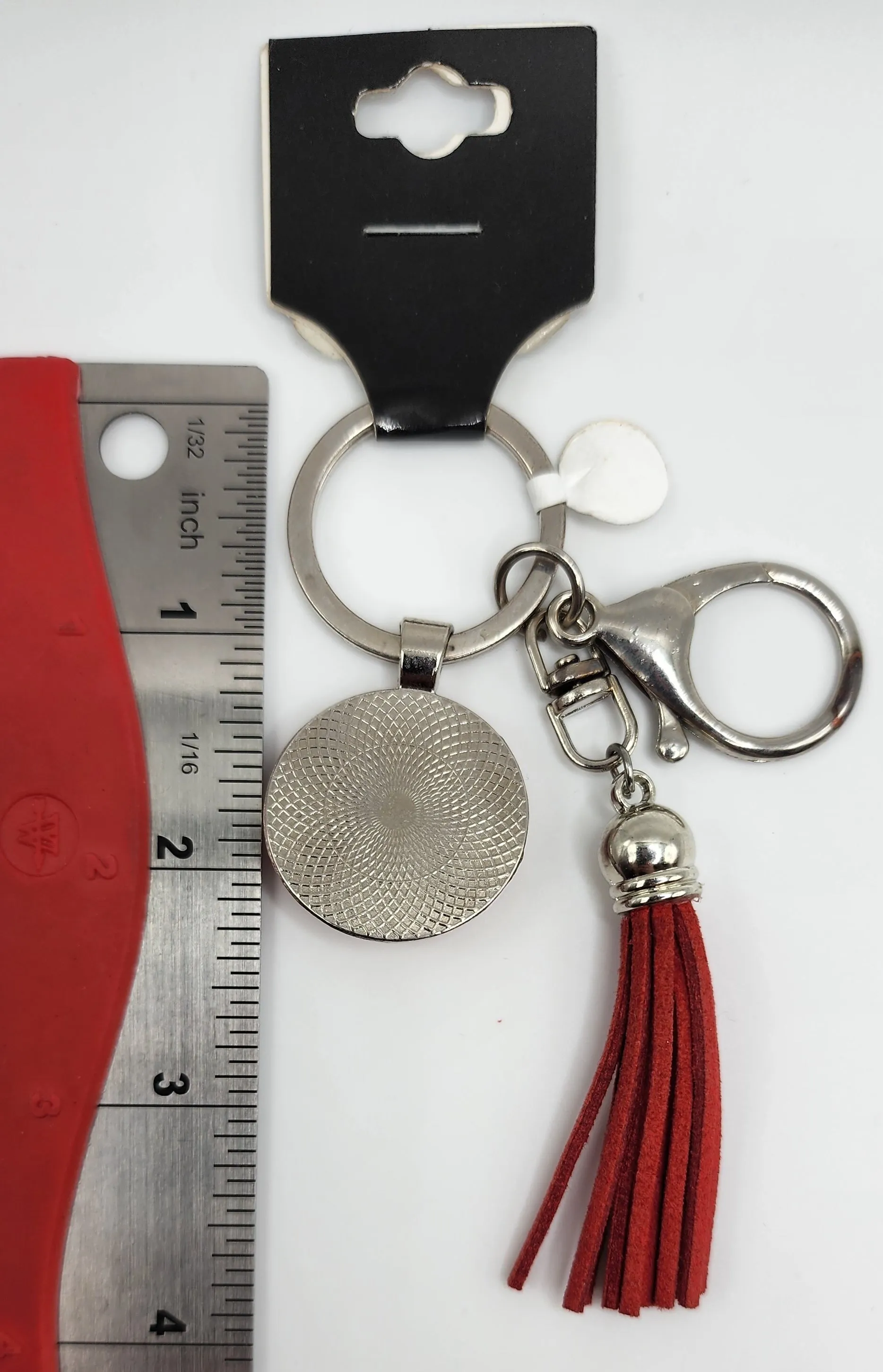 Remove Before Flight Dome Clip Keychain