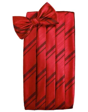 Scarlet Kids Striped Satin Cummerbund