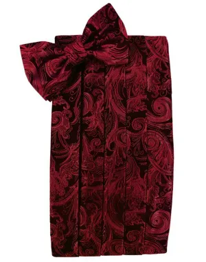 Scarlet Tapestry Kids Cummerbund