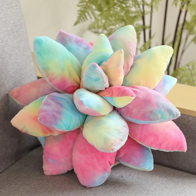 Succulent Plush Pillow