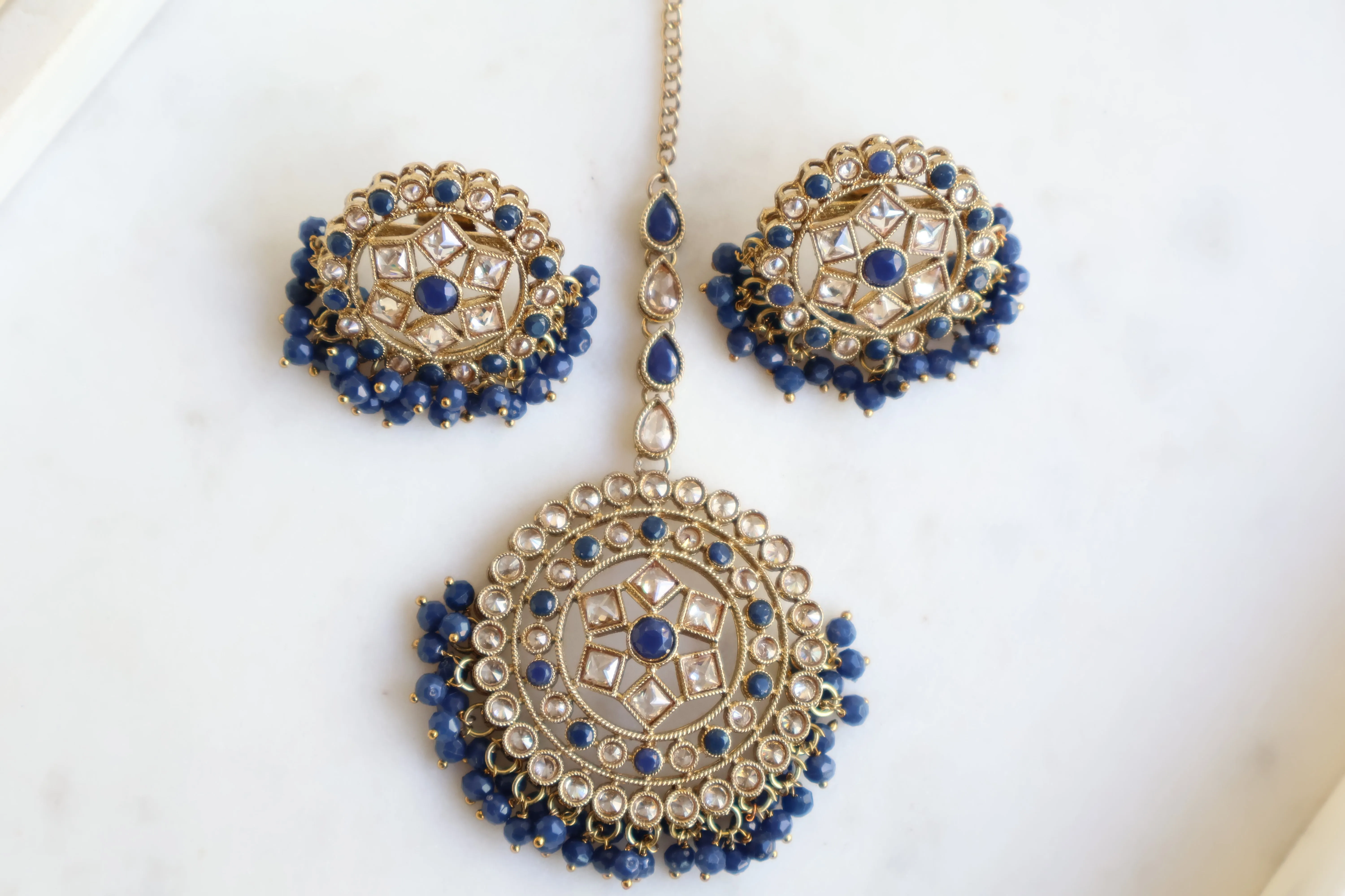 Tanvi Studs with Tikka