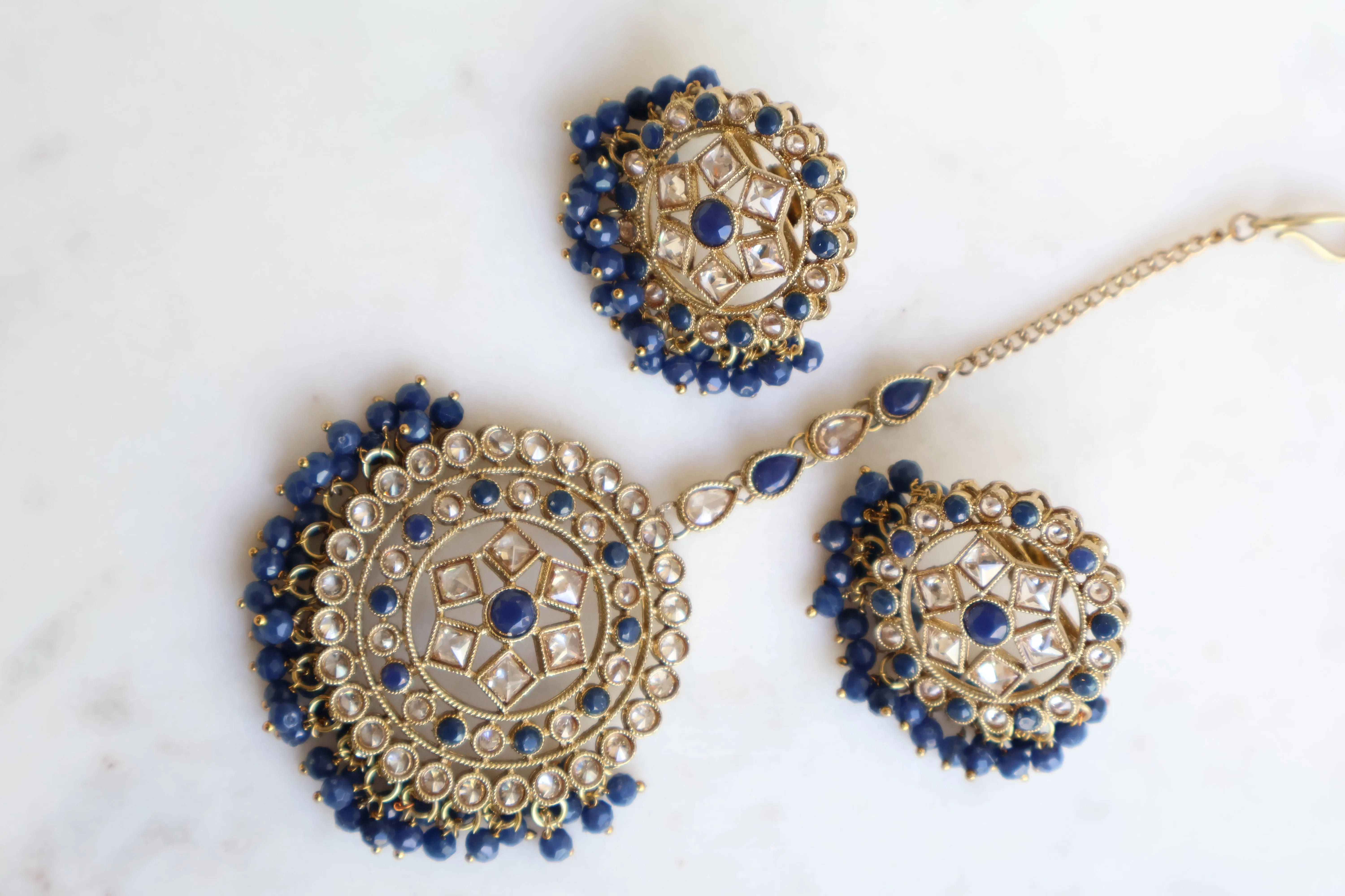 Tanvi Studs with Tikka