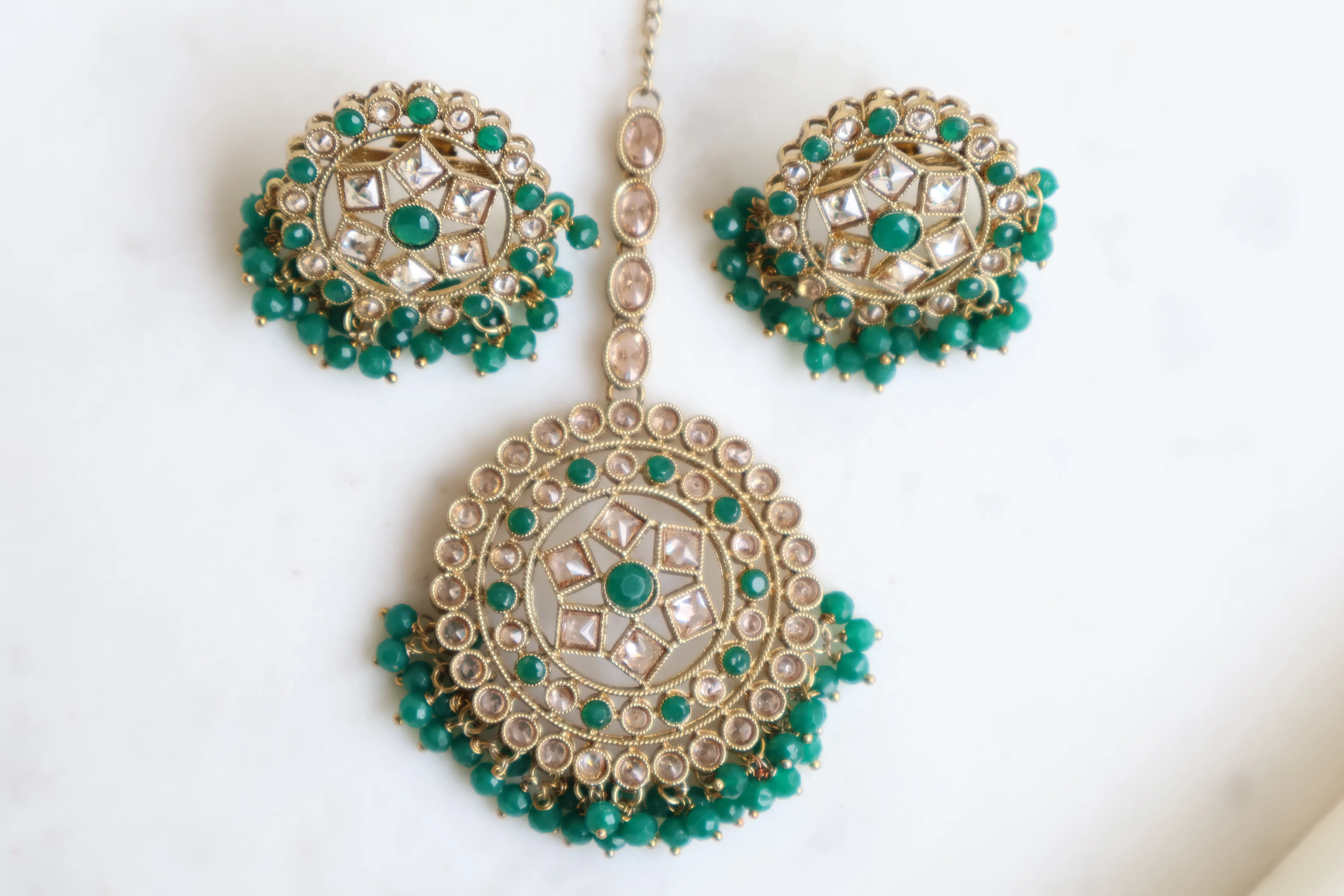 Tanvi Studs with Tikka