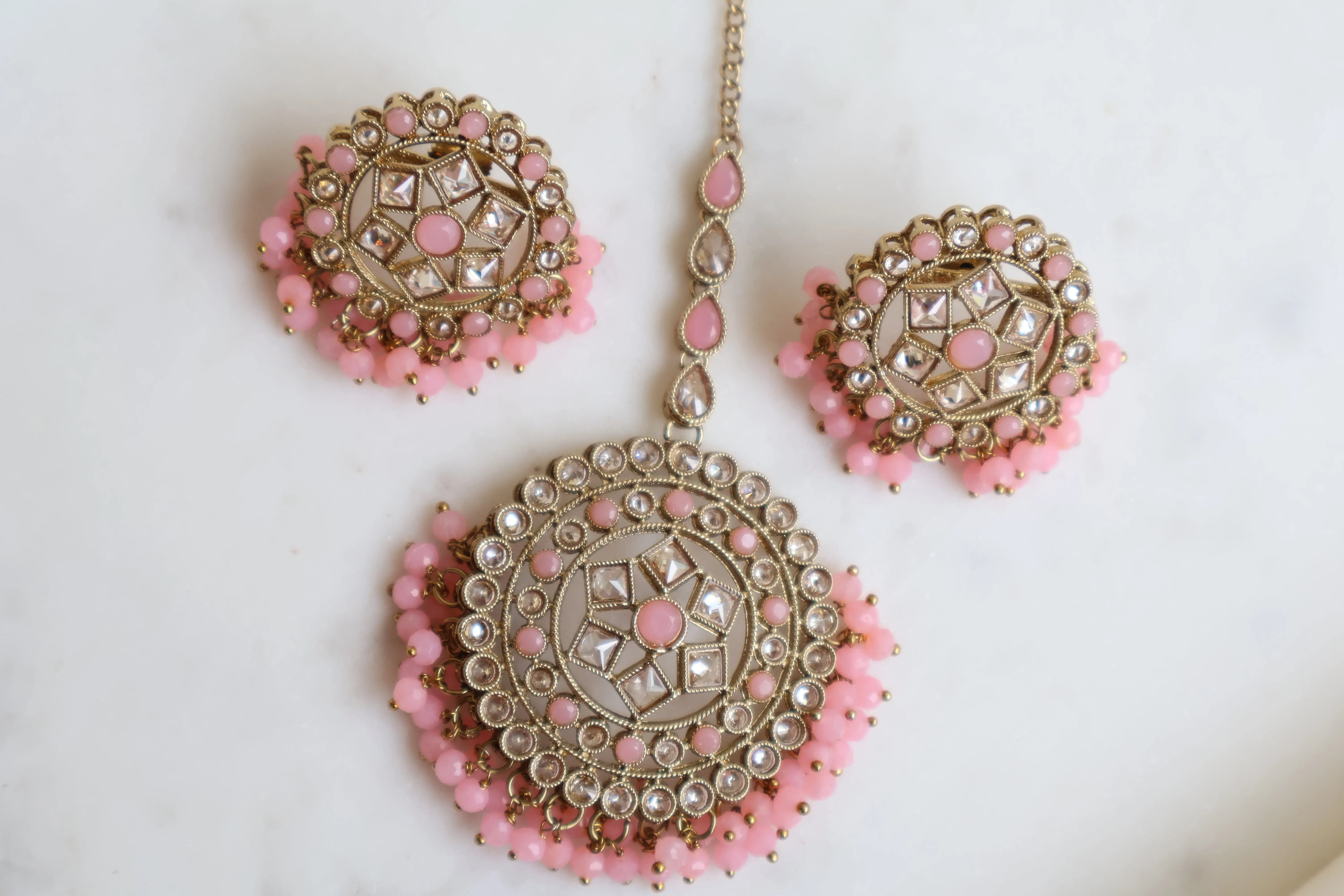 Tanvi Studs with Tikka