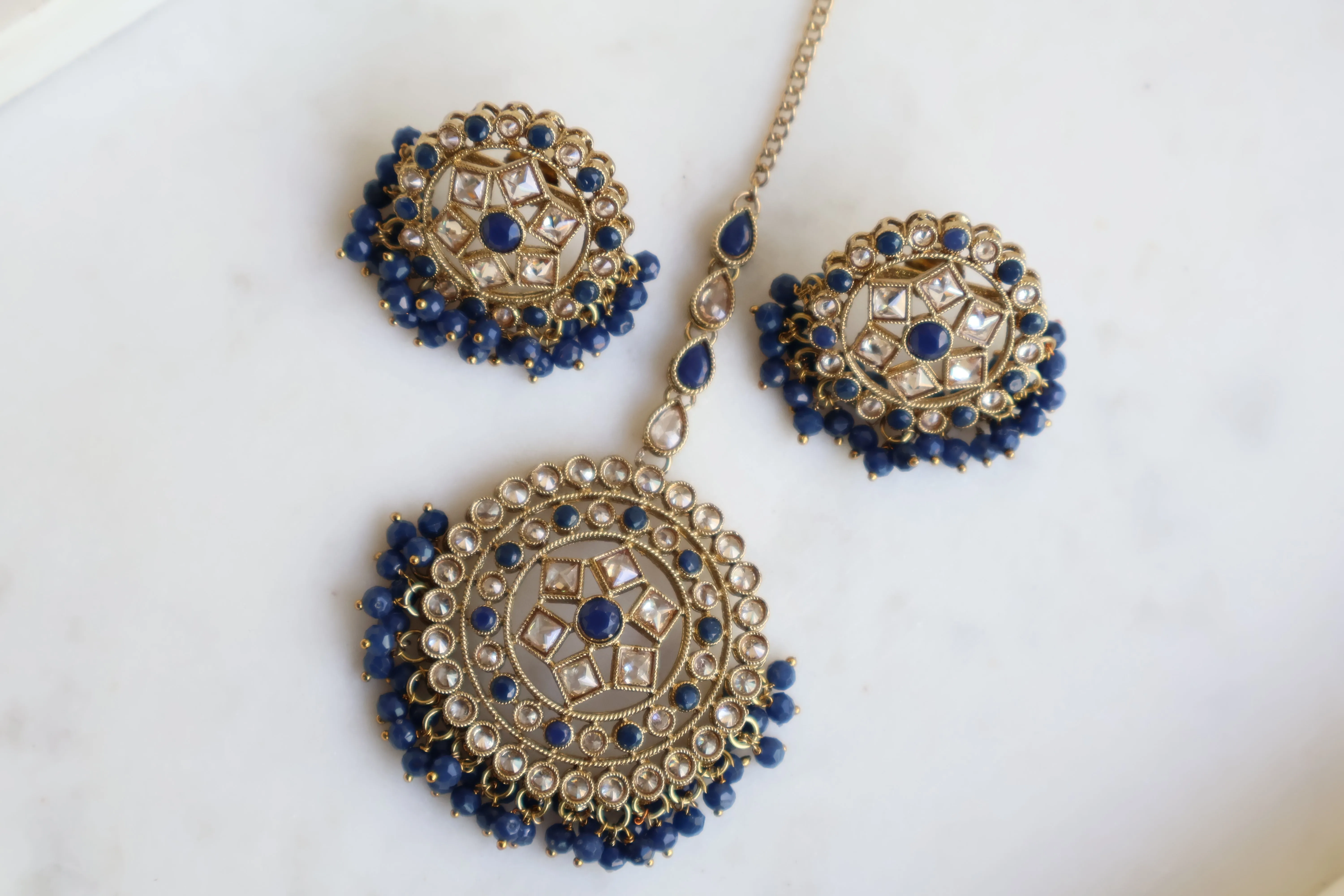 Tanvi Studs with Tikka