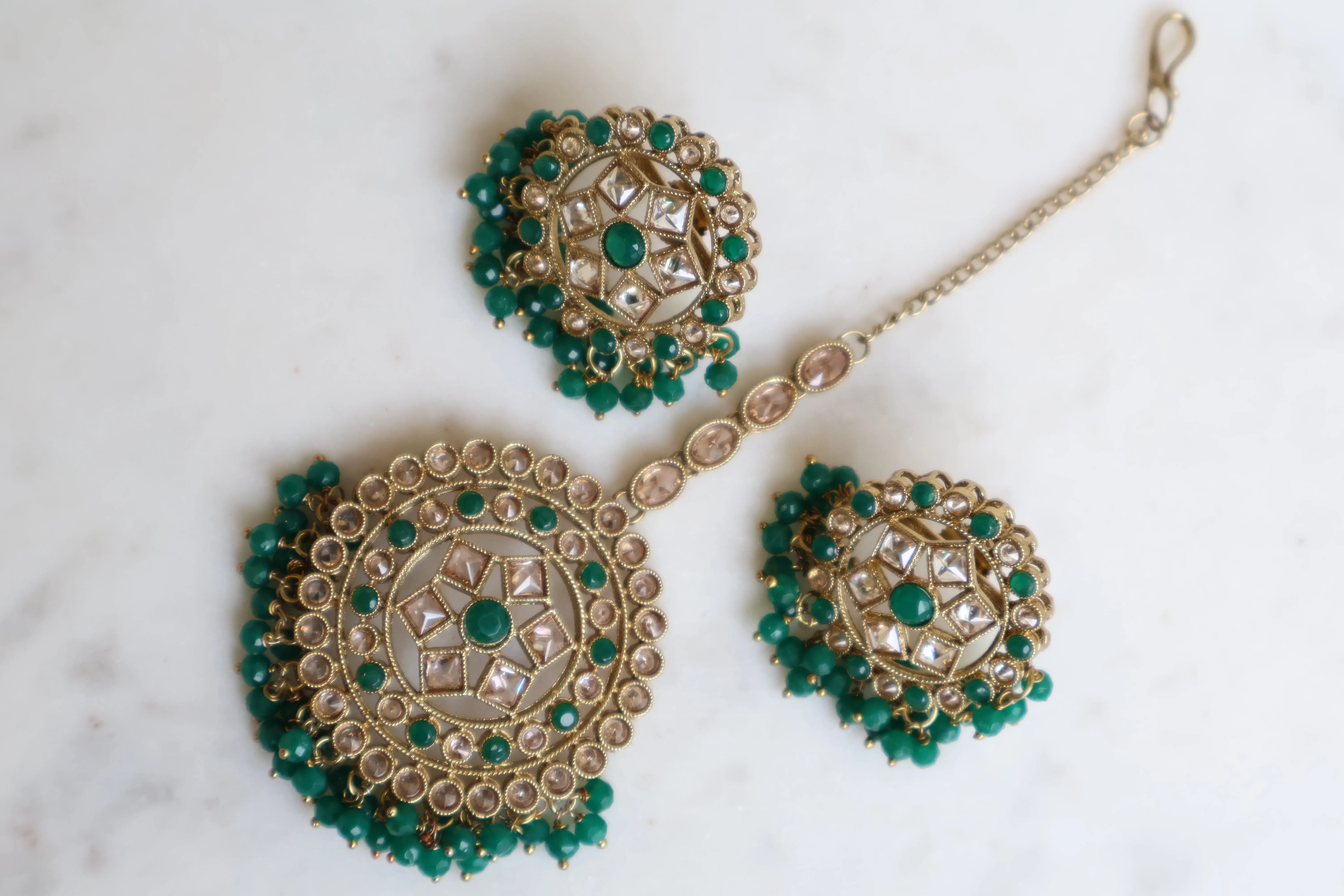 Tanvi Studs with Tikka
