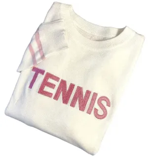 Tennis Sweater | Hot Pink