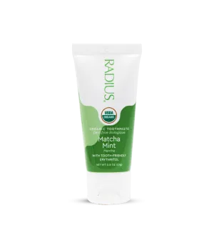 Travel/Trial-Size USDA Organic Matcha Mint Toothpaste