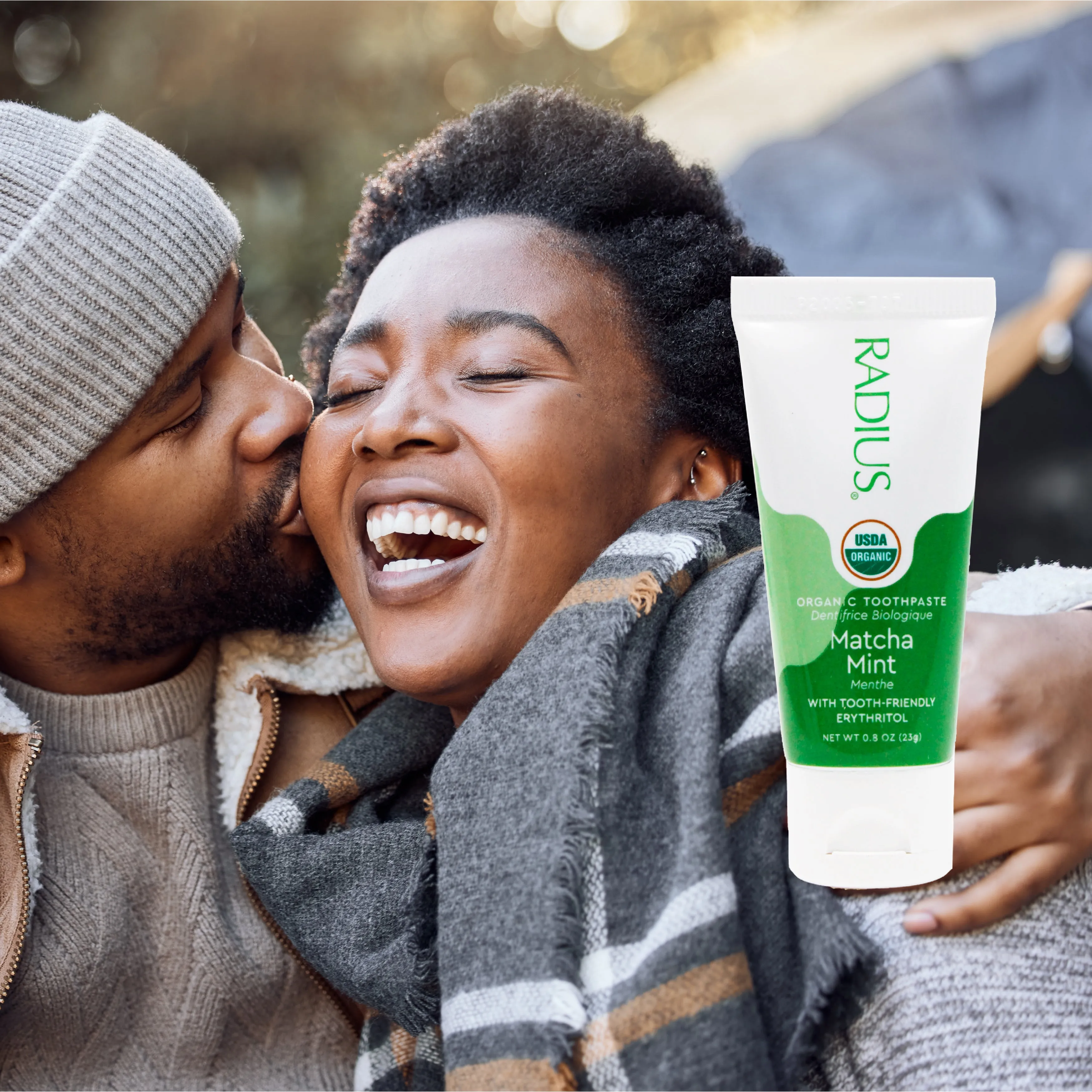 Travel/Trial-Size USDA Organic Matcha Mint Toothpaste
